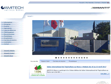 Tablet Screenshot of amitech-maroc.com